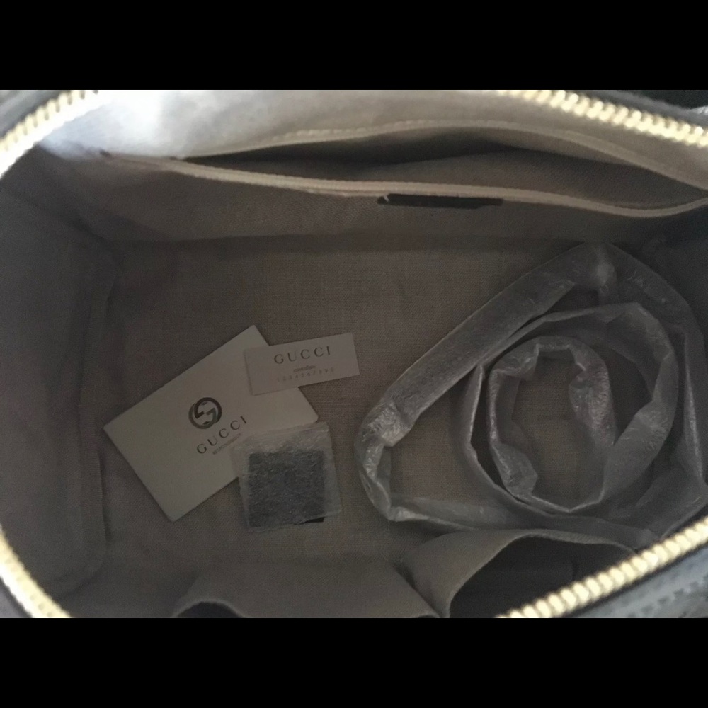 GUCCI Boston Guccissima new black leather authenti - Picture 4 of 14